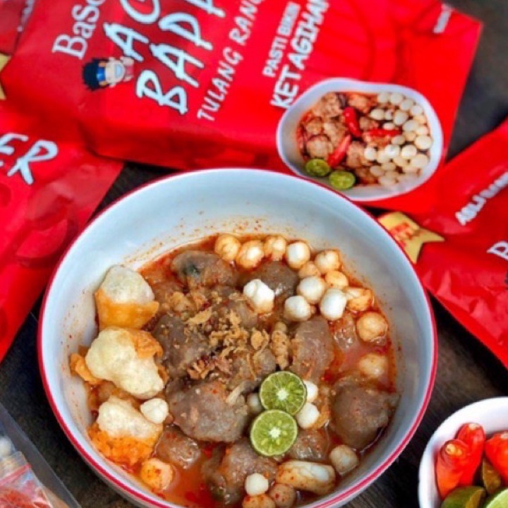 

FWBS9384 (C6369] [READY MEDAN] Baso Aci Cilok Bapper Tulang Rangu Mercon Boci Bapper Food