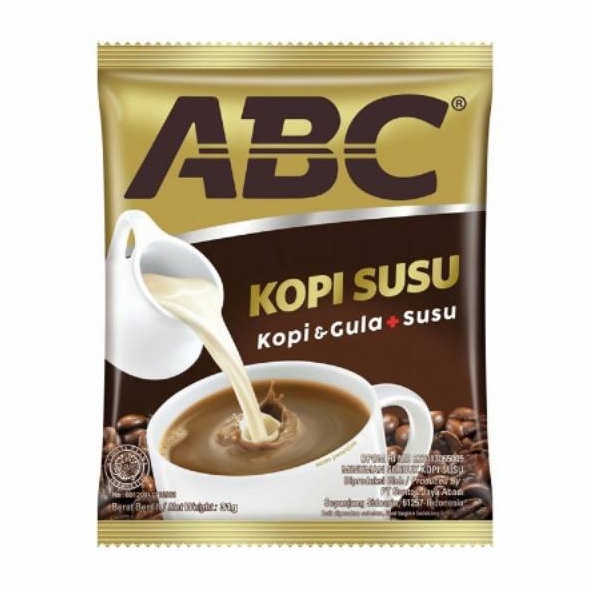 

XBSJ7034 COD Termurahhhhhh!!! Abc kopi susu 31gr x 10 pcs