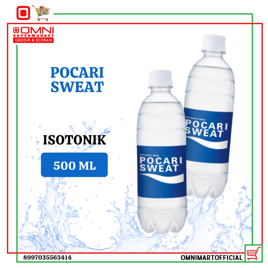 

Pocari Sweat Isotonik Penambah Ion Botol 500 Ml