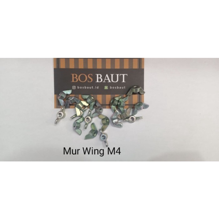MUR KUPING M4 - NUT WING E46 M4 KUNING