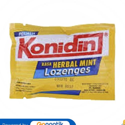 

KONIDIN HERBAL MINT LOZENGES SACHET