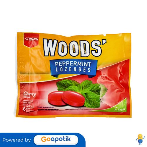 

WOODS LOZENGES CHERRY SACHET 6 BUTIR