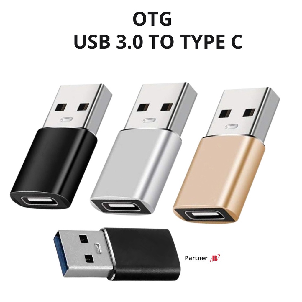 OTG CONVERTER USB 3.0 TO TYPE C FEMALE / CONNECTOR OTG USB A TO USB C