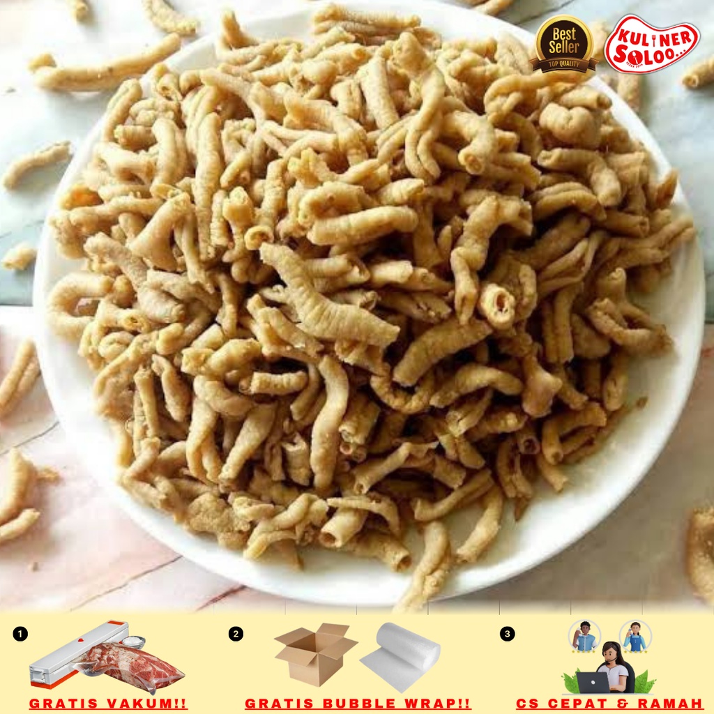 

Keripik Usus Ayam - Kuliner Soloo