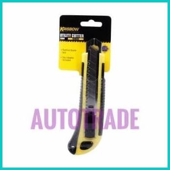 

Cutter Potong Serbaguna 18mm Krisbow Utility Cutter 18mm 1.8cm 20JVLZ3 tools