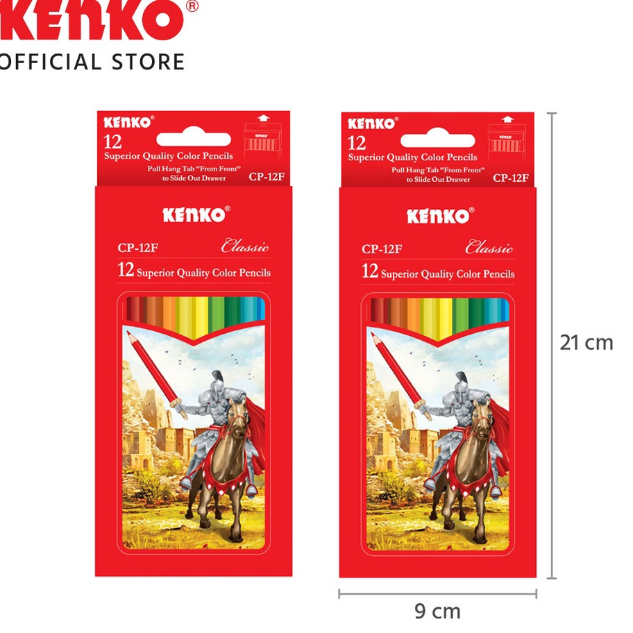 

Terkini SOS Pensil Warna KENKO 12 Warna CP-12F Panjang /Pensil Mewarnai/Coloring Pencil Harga Promo