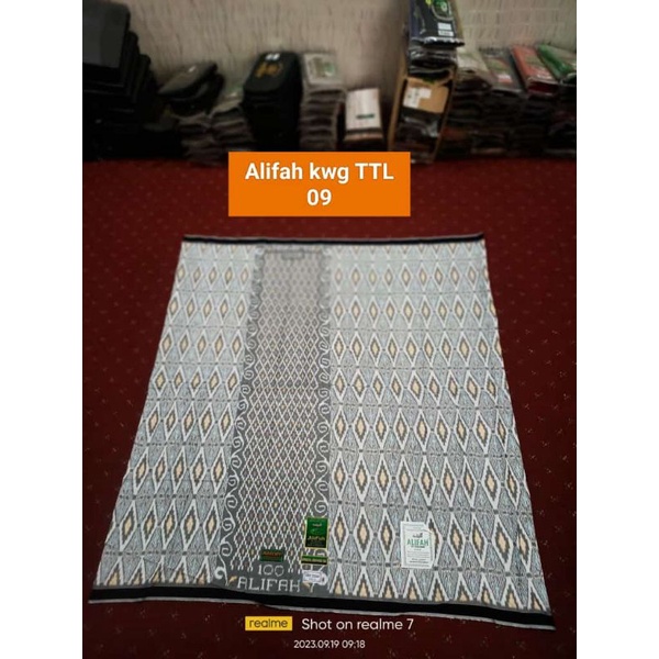 SARUNG ALIFAH KAWUNG FULL MESRES ASLI