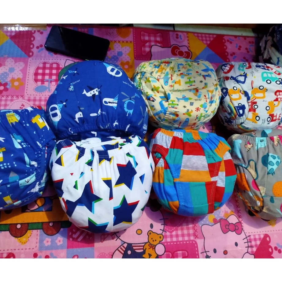 HGXZ7067 READY STOK  GROSIR Celana dalam anak Libby & Velvet Usia 1 - 5 Tahun Cewek Cowok | CD Karak