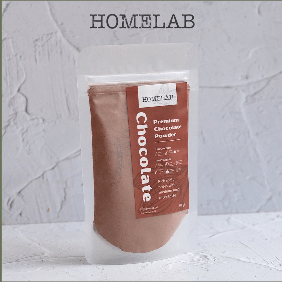 

Model Baru Homelab Bubuk Minuman Coklat Premium / Chocolate Powder 50 Gr Promo