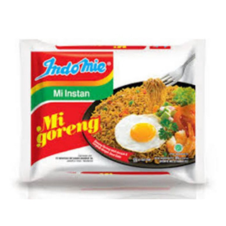 

Stok Banyak Indomie goreng isi 5