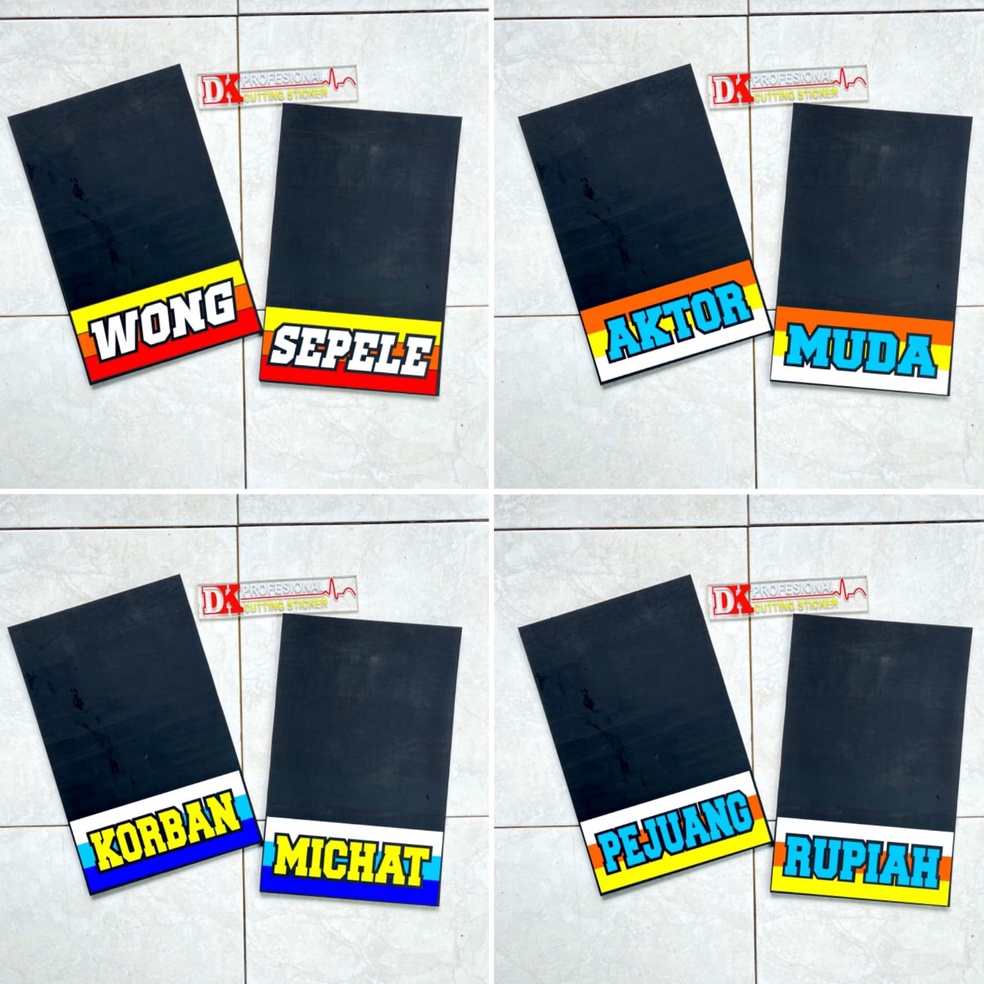 [ART.  R62J] KARPET KARET KEPET LUMPUR RODA VARIASI MOBIL PICK UP / L300 / GRADMAX / TRAGA / NEW CAR