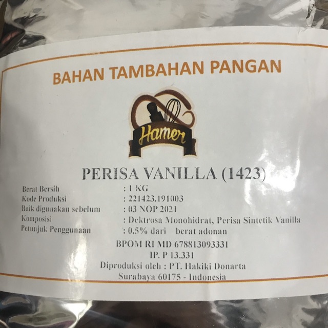 

Vanili Bubuk - Perisa Vanilla Wangi Susu Isi 1Kg !-