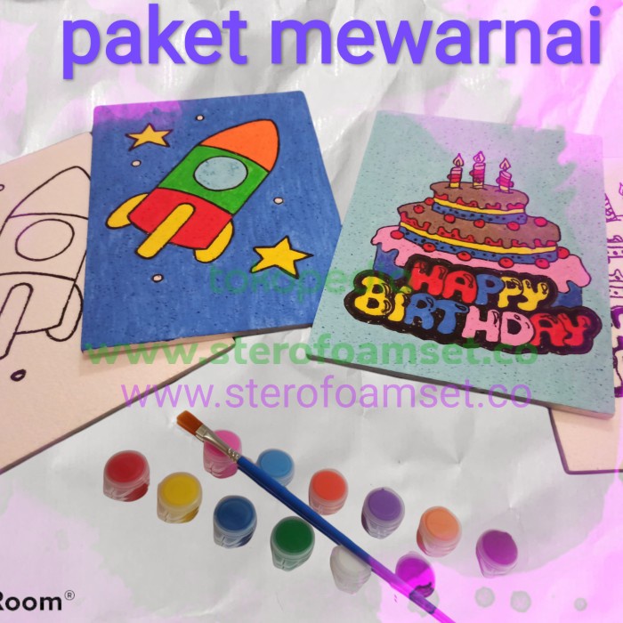 

Paket Mewarnai 6 Karakter Cat 12 Warna Dan 1 Kuas