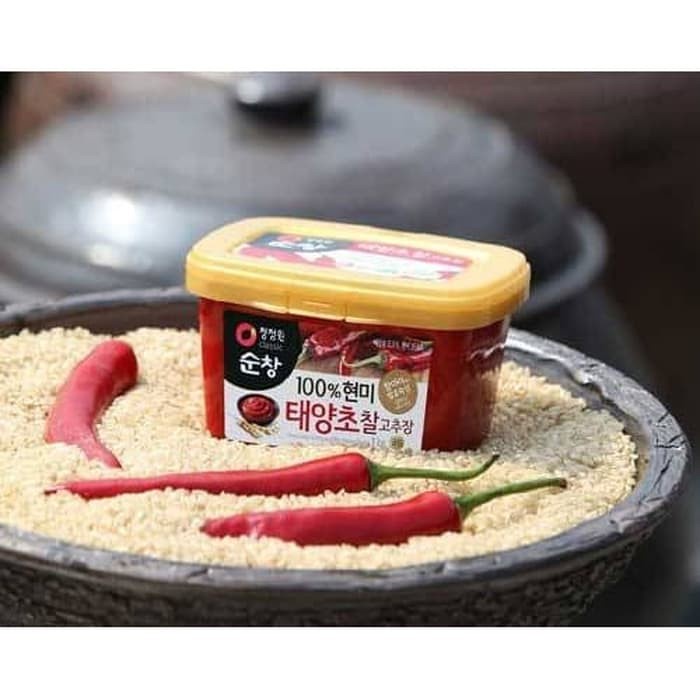 

Chungjungone Gochujang 500Gr / Sambal Cabai Pasta Korea / Hot Pepper Paste