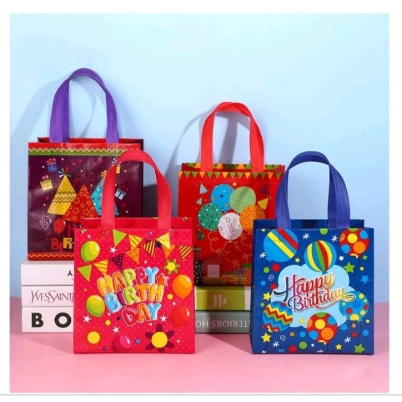 

Goodie Bag Ulang Tahun Souvenir Ultah Glossy Full Motif