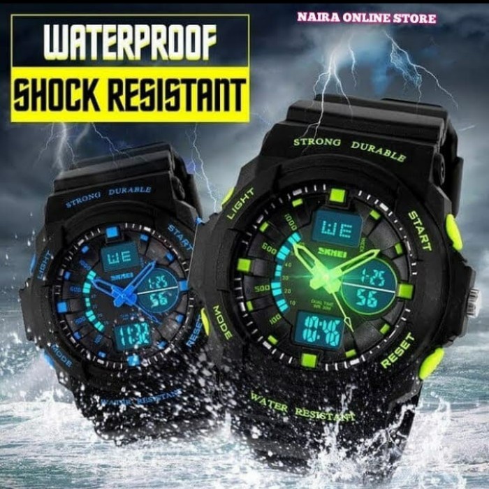 Sale JAM TANGAN ANAK LAKI COWOK DUAL TIME SKMEI KEREN ORIGINAL TAHAN AIR /JAM TANGAN ANAK/JAM TANGAN