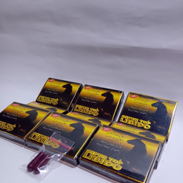 Terlaris Kapsul Herbal Stamin Pria Perkasa Super Top Libido STL SALE