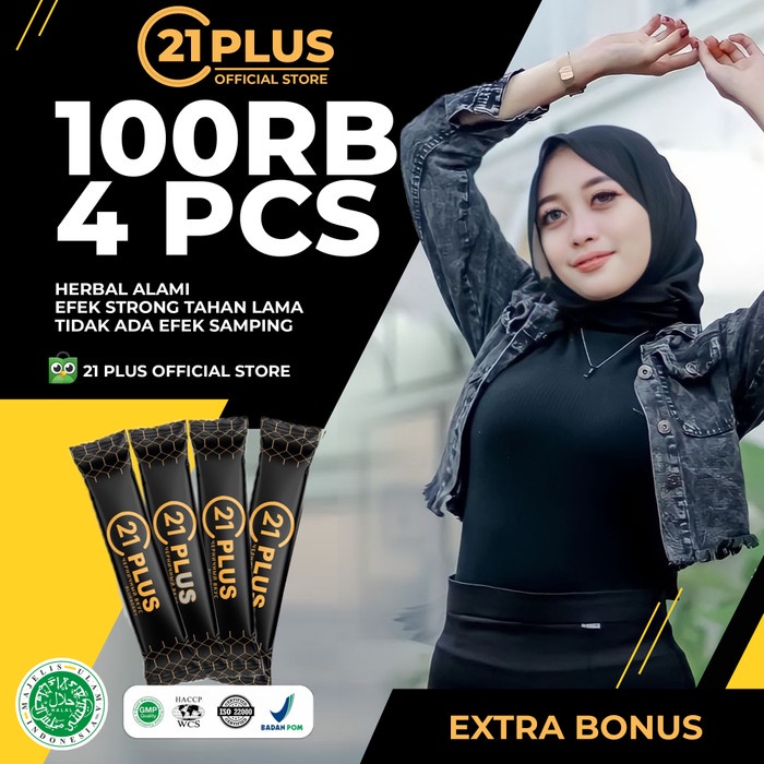 Terlaris Promo Termurah 21plus suplemen Pria terbaik Tanpa efek samping - 4 pcs SALE
