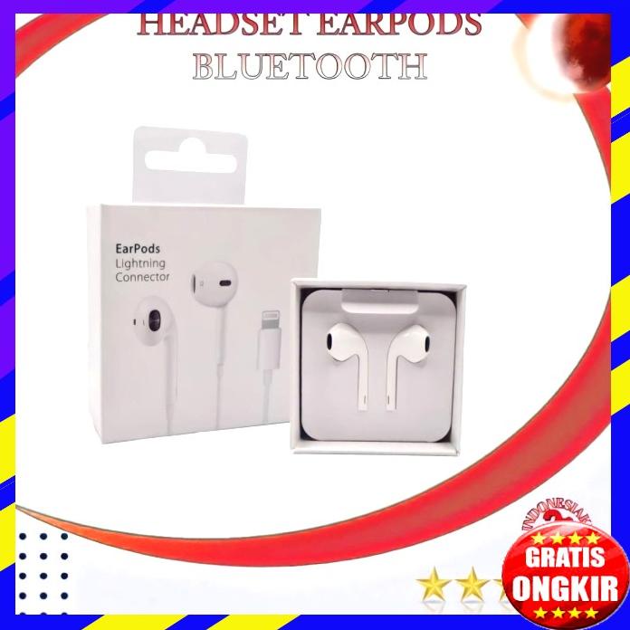 Earpods Lightning Handsfree Headset Iphone Bluetooth X Xs Xs Max Xr