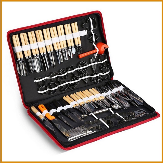 

80PCS / SET ALAT UKIR BUAH / SAYURAN GAYA PROFESIONAL ALAT UKIR MANUAL