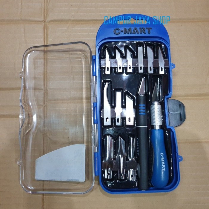 

PISAU UKIR PAHAT KAYU C-MART TAIWAN MURAH BERKUALITAS SET 14 PCS PISO