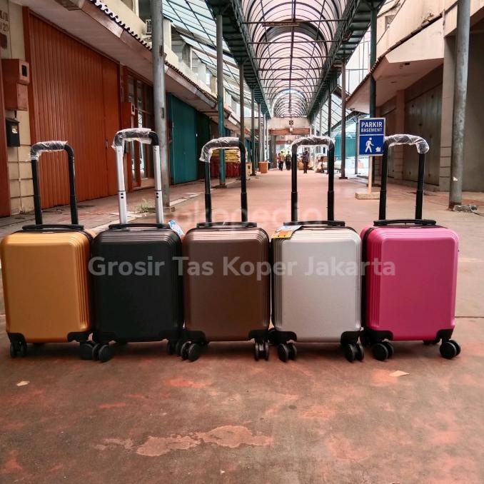 Koper 16 Inch Fiber Polo Asia Kabin Size Promo Cuci Gudang