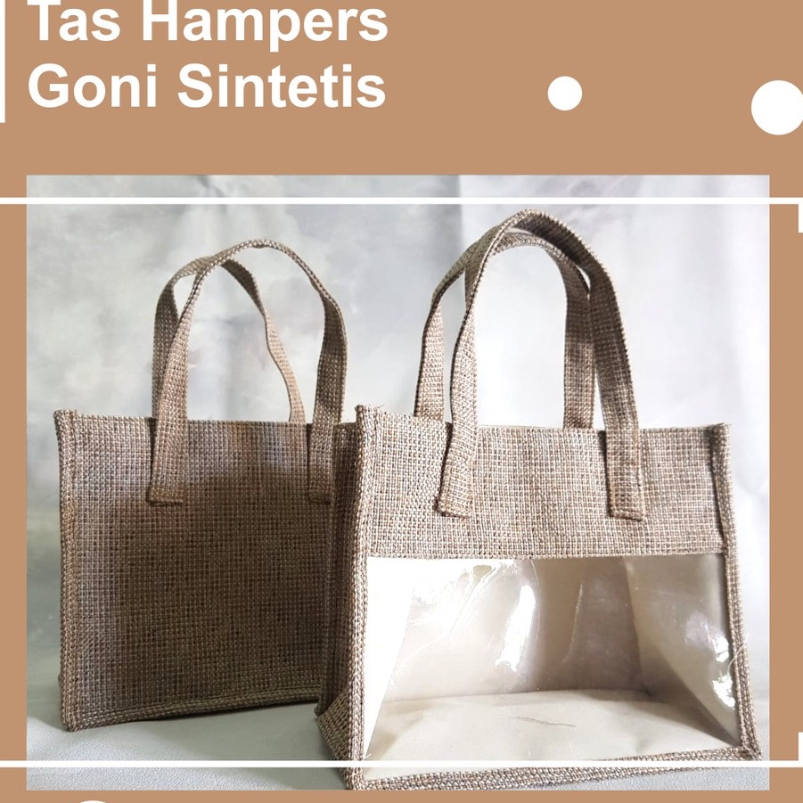 Tas Goni Sintetis / Tas Hampers Goni Mika / Tas goni Mika / Tas Parcel / Tas Souvenir