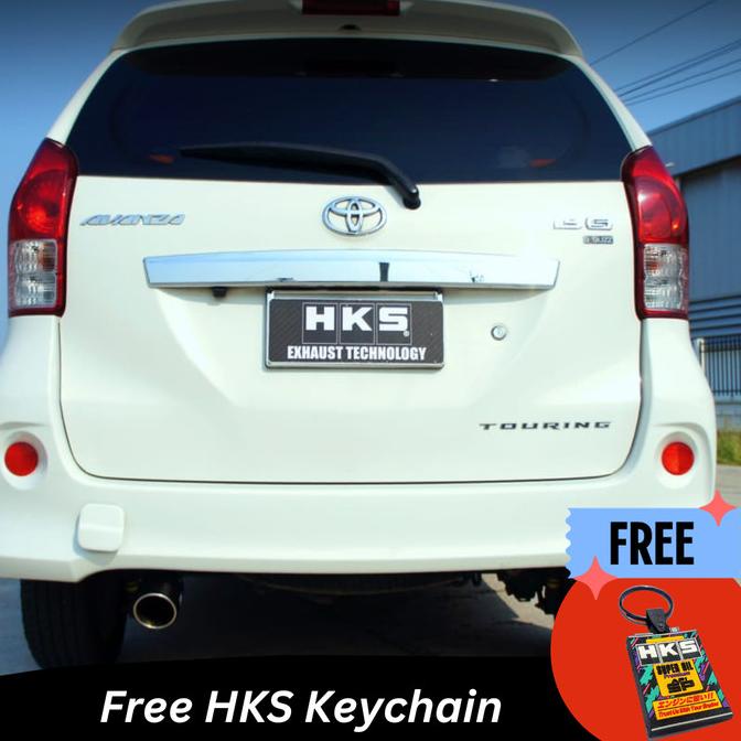 HKS Legamax Exhaust Carbon Tip - Toyota Avanza Xenia ( knalpot )