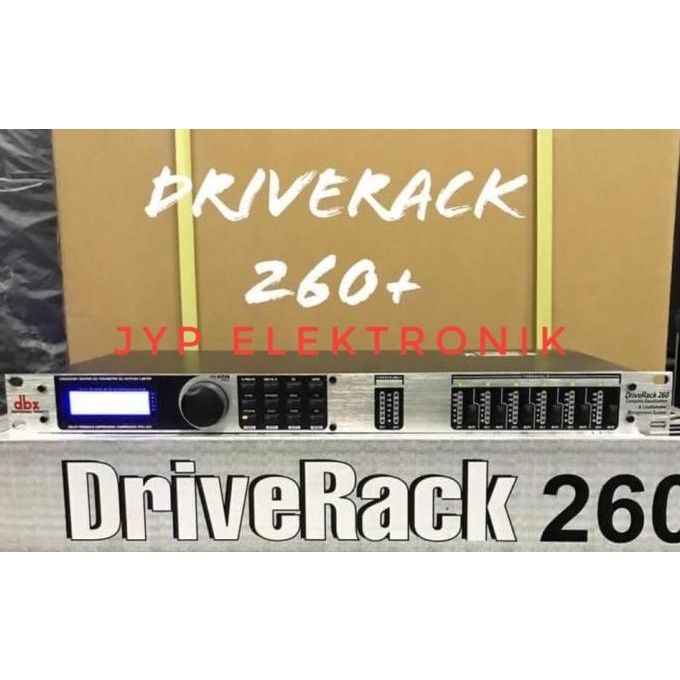 Driverack DBX 260 Plus Silver Speaker Manajemen