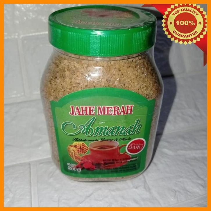 

(blg) jahe merah amanah jahe merah super plus ginseng + madu 330 gram