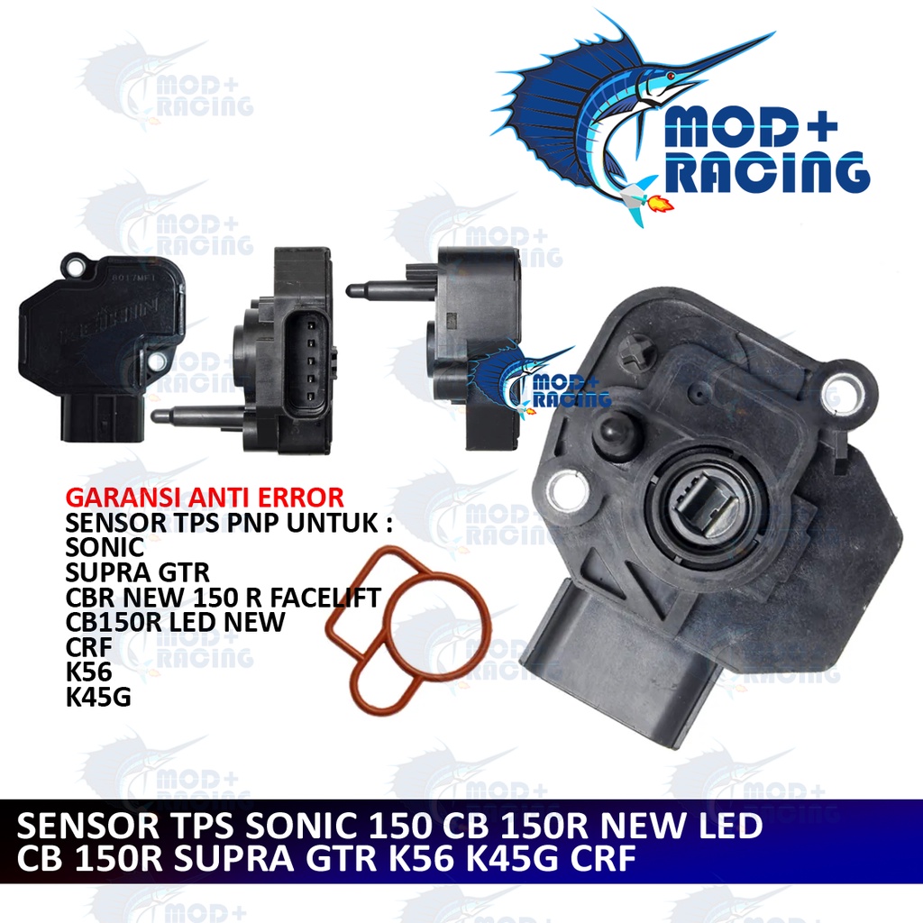 (COD) SENSOR TPS THROTTLE BODY TPS SONIC 150 R NEW CBR CB 150 CB150 CBR150 CB150R CBR150R SUPRA GTR 