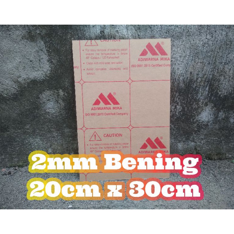 

Realpct Acrylic Sheet/Akrilik Lembaran 2mm, Bening (20cm x 30cm)