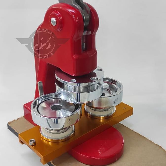 Siap Kirim Mesin Press Pin (2 Moulding 44 & 58) // Alat Cetak Pin Gantungan Kunci Sparepart Alat Ber