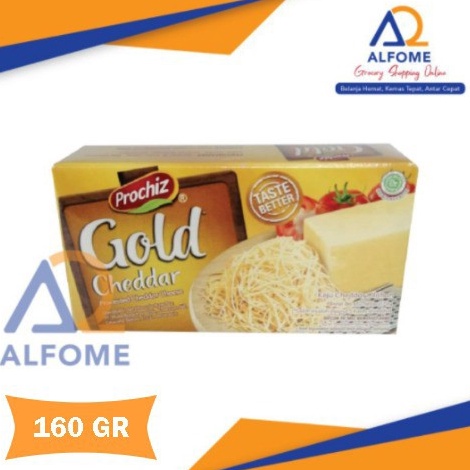 

GLLP8043 Keju Prochiz Gold cheddar 160Gram/ Keju Prochiz Murah Meriah