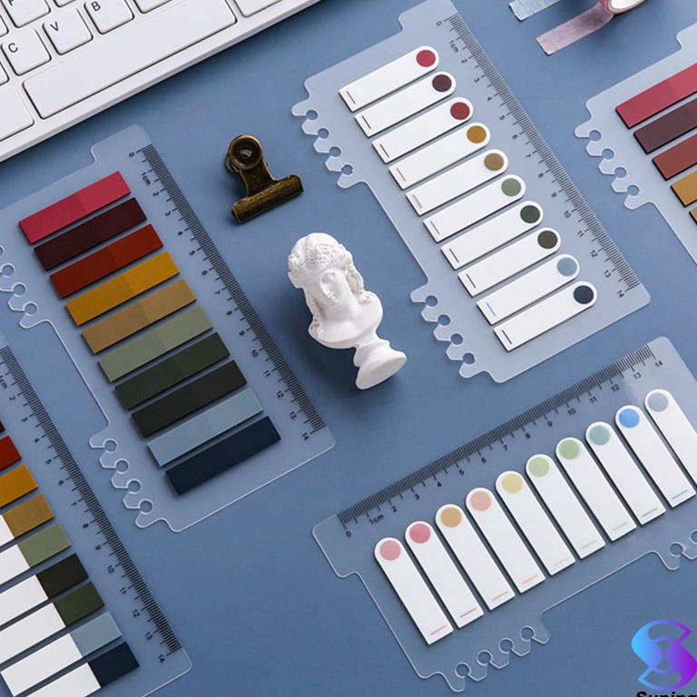 

12.12 Terlaris Morandi 200 Lembar Sticky Note inner index Warna Neon Untuk Pembatas Buku-Suning Mall