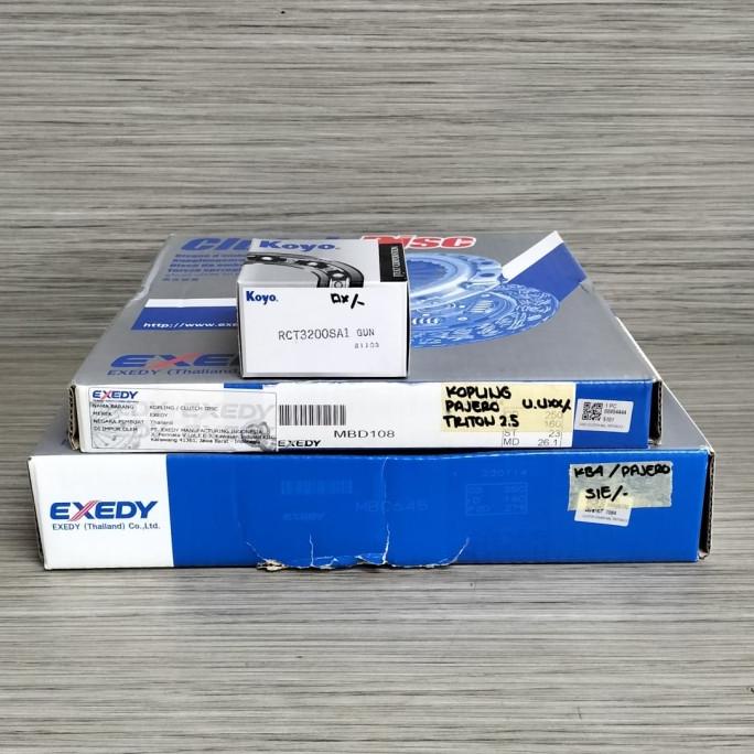 Kopling SET Mitsubishi Pajero Sport Triton 2.5 Exedy Thailand