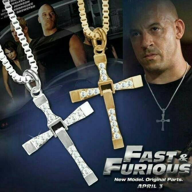 Kalung Salib Dominic Toreto Vin Diesel Fast And Furious