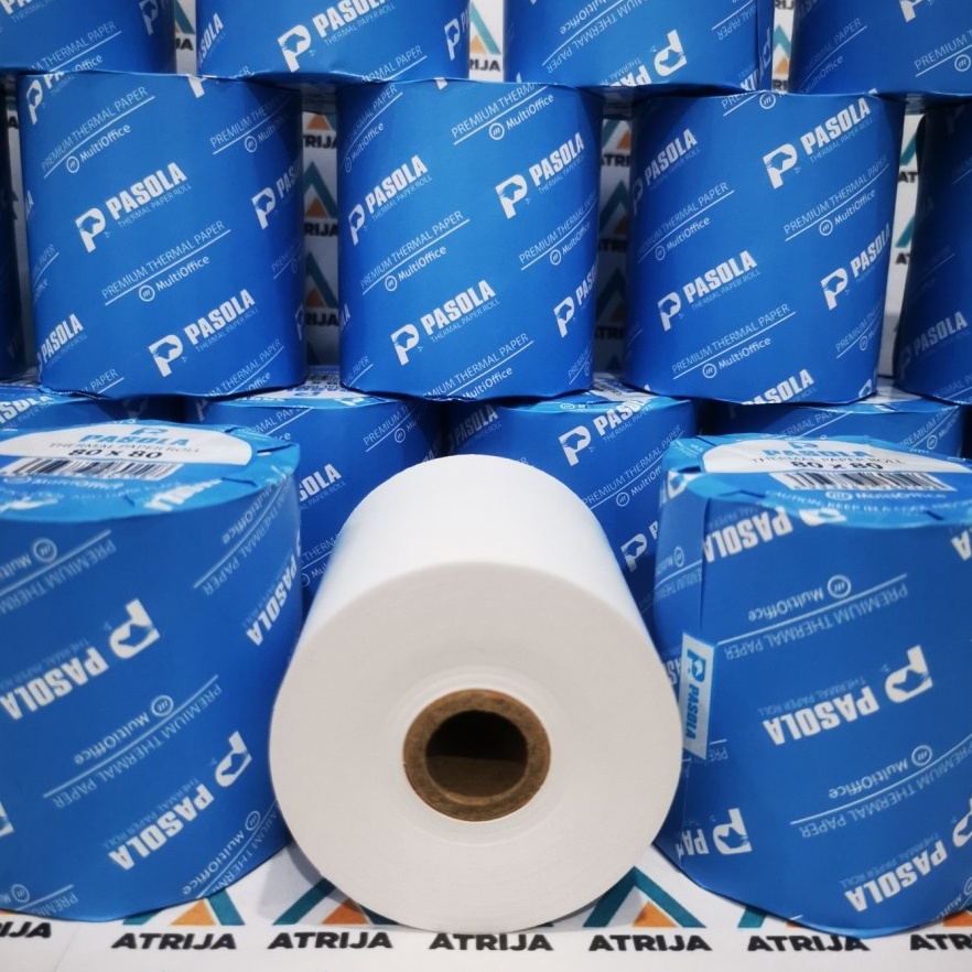

Promo 7.7 Kertas Thermal Struk Kasir 80 x 80 Pasola . Thermal Paper Roll 80x80