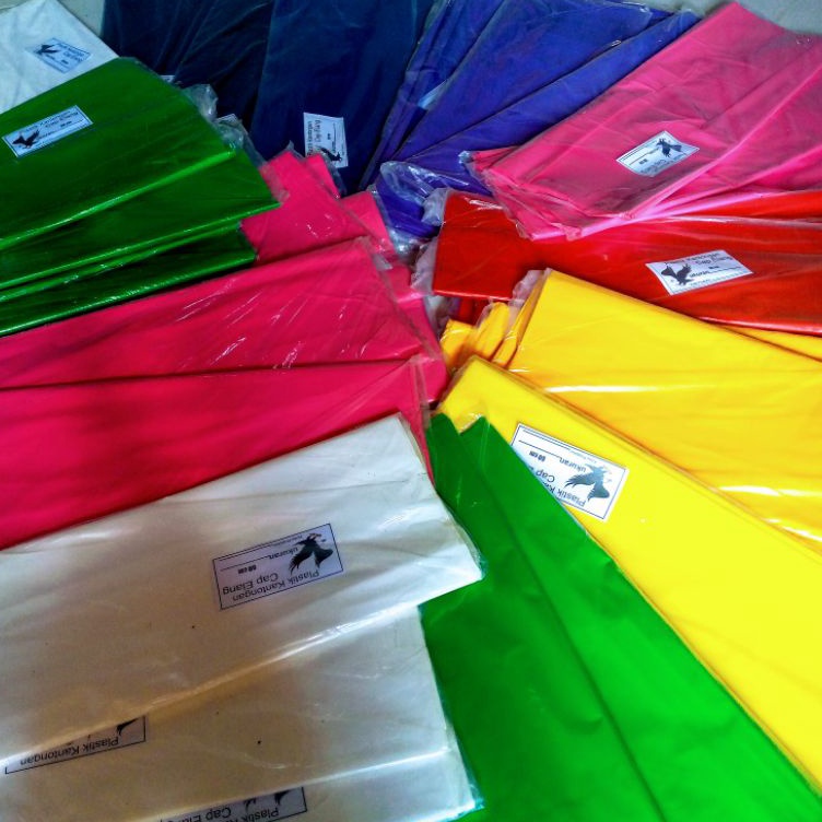 Cepat laku PLASTIK KANTONGAN UNTUK  SAMPUL LAYANG LAYANG/KANTONG PLASTIK SAMPAH MERK CAP ELANG