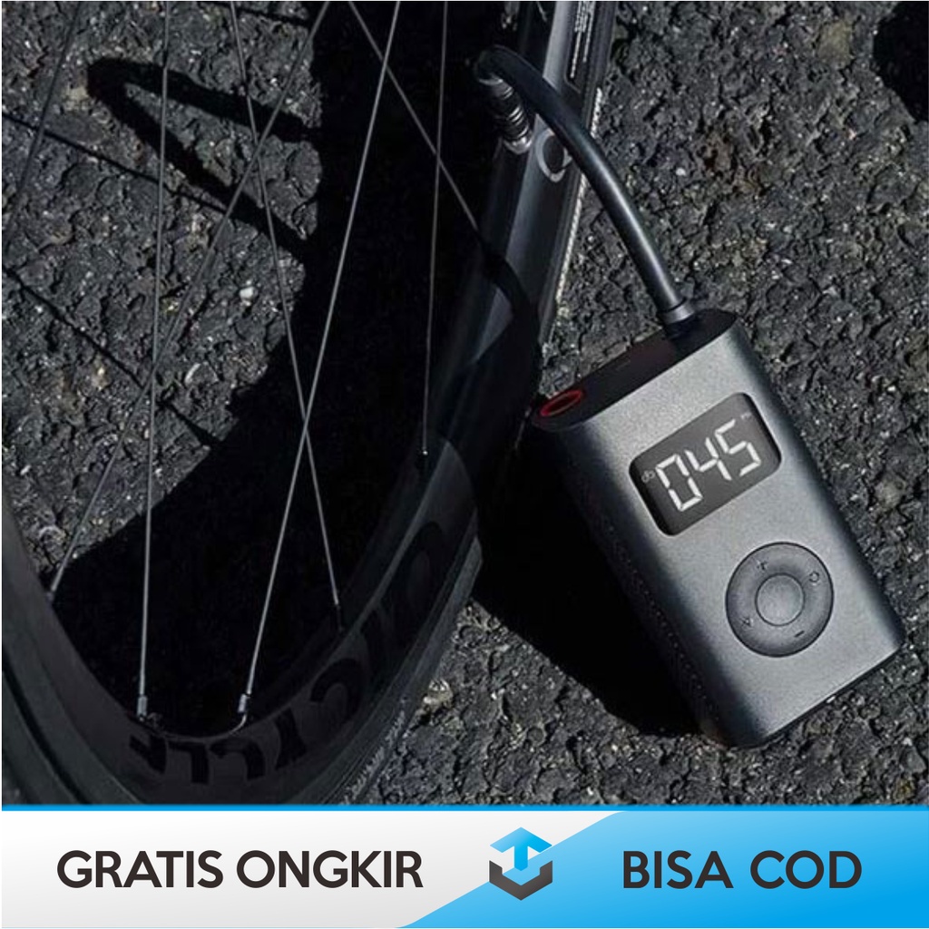 POMPA ANGIN SEPEDA MINI LISTRIK DIGITAL XIAOMI UNITED PACIFIC
