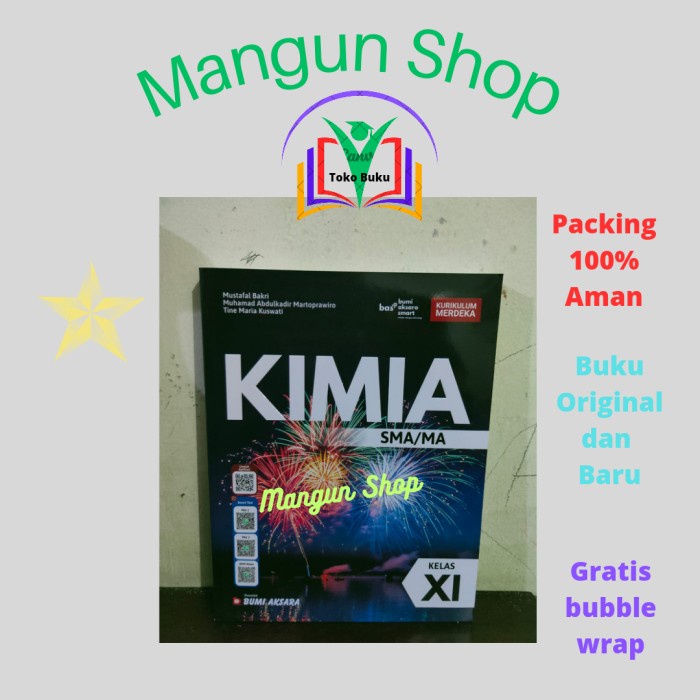 PROMO BUKU KIMIA SMA KELAS XI.11 KURIKULUM MERDEKA BUMI AKSARA TERLARIS