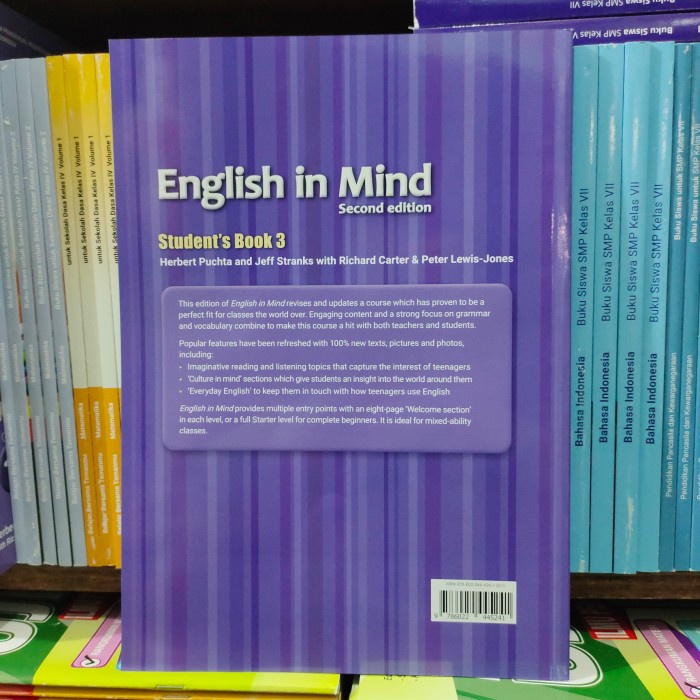 DISKON SPESIAL BUKU ENGLISH IN MIND STUDENT BOOK 3 SECOND EDITION SMA KELAS X (10) KU TERMURAH