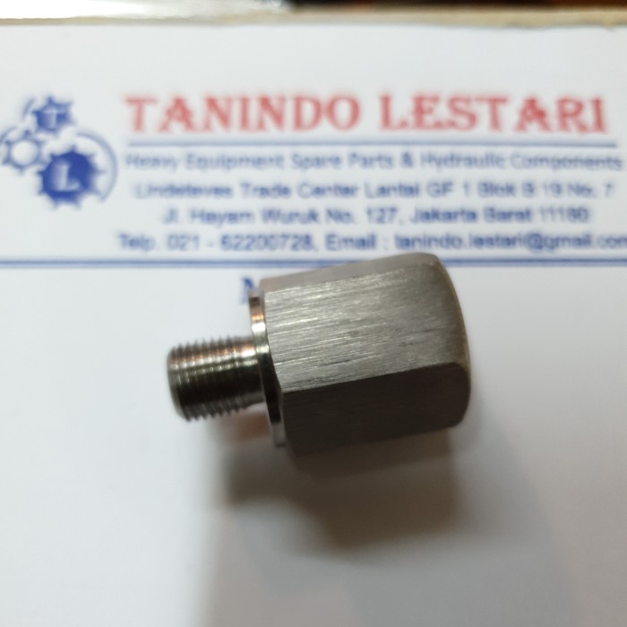 Terlaris Adapter Reducer 1/8" Bsp Male X 1/4" Bsp Female Ss304