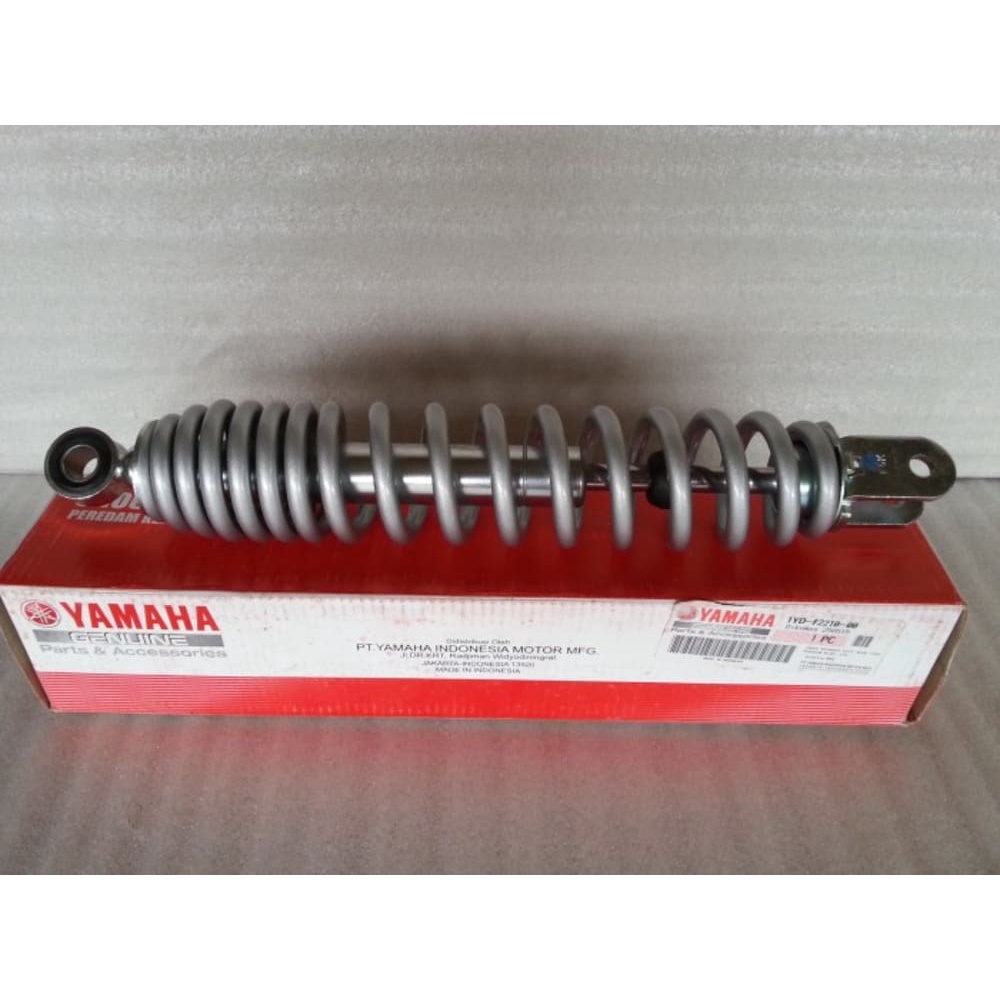 Shock Breaker Shockbreaker Belakang Silver - Mio Fino Fi 125 Asli Yamaha 1YD-F2210-00