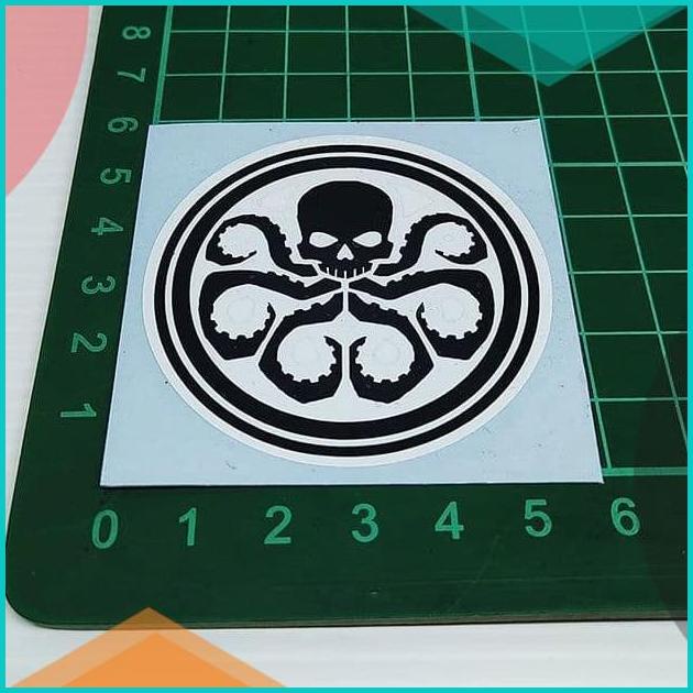 

Cutting Sticker Logo Hydra 2warna hitam putih 5x5cm 20JVLZ3 sparepart