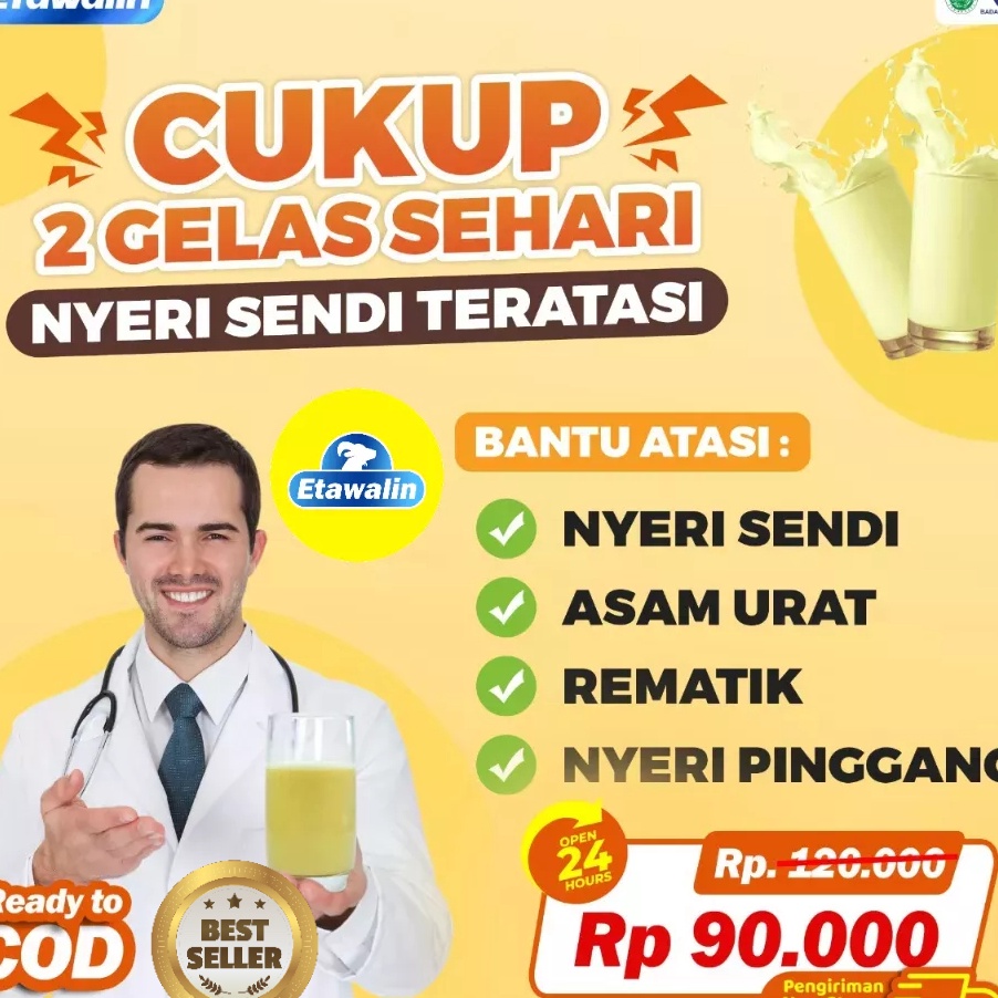 

✨Grosir✨ Etawalin – Susu Kambing Etawa Tingkatkan Kepadatan & Kesehatan Tulang Sendi Susu Anti Pengapuran Sendi Asam Urat Rematik Reumatik Nyeri Sendi Cocok Untuk Lansia Medjool Store buruan