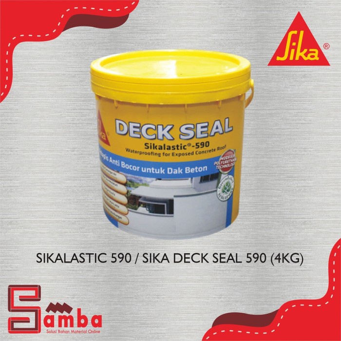 Promo Sikalastic 590 / Sika Deck Seal 590 (4Kg)