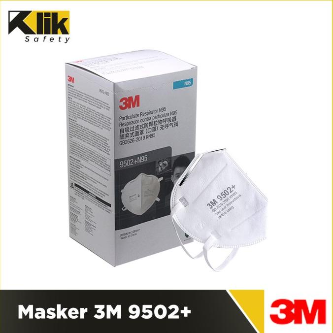Masker 3M 9502+ N95 KN95 Headloop Original