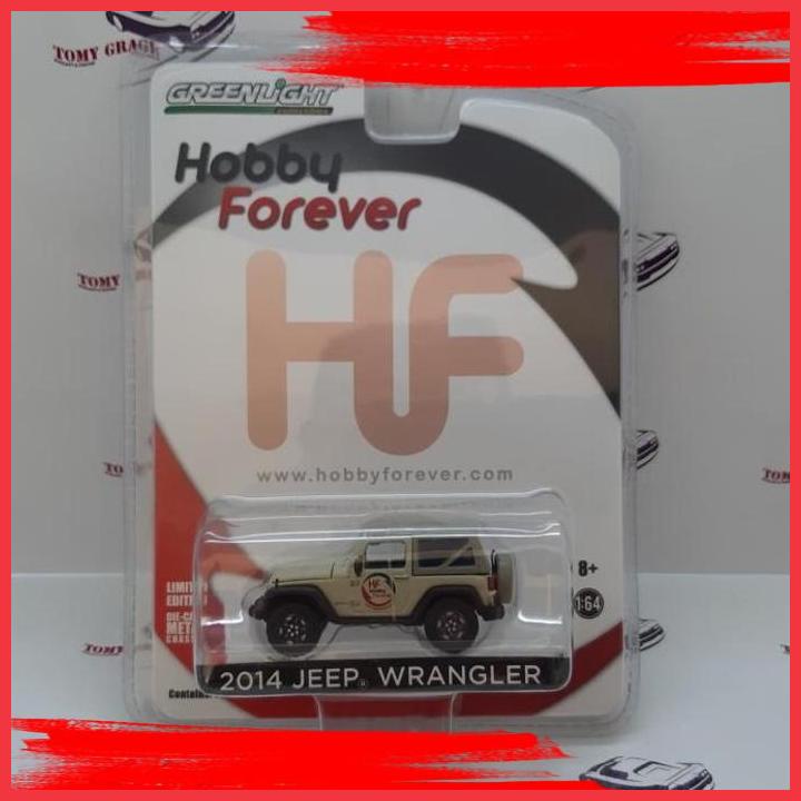 (TOM) GREENLIGHT HOBBY FOREVER 2014 JEEP WRANGLER