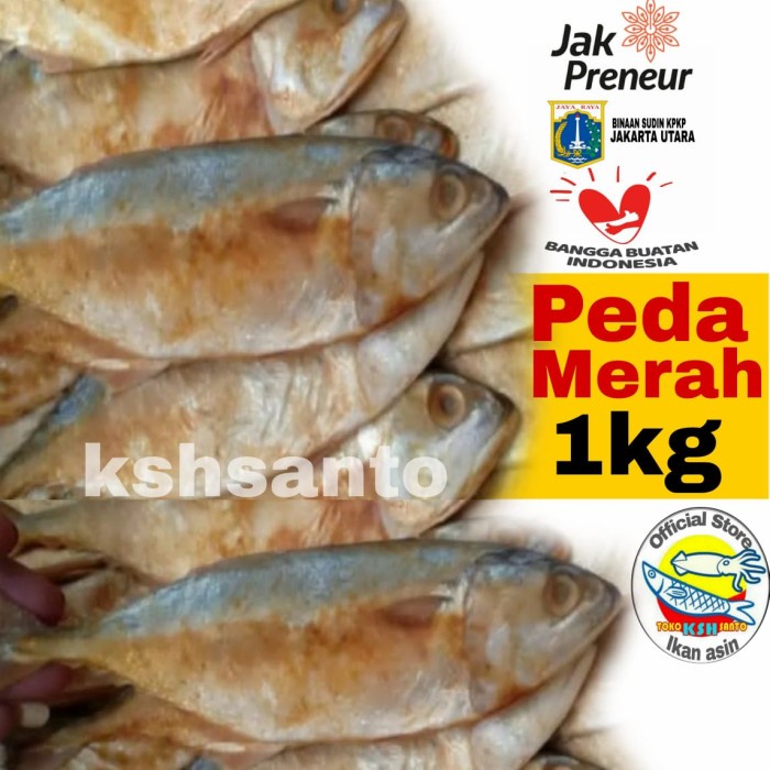 

Ikan Asin PEDA MERAH netto-1kg